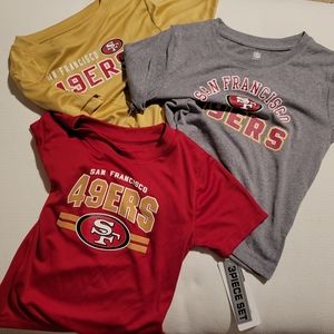 NWT 3 shirt San Francisco 49ers shirts